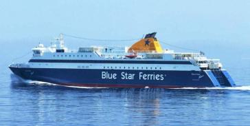 Ανεκτέλεστο το δρομολόγιο του "Blue Star Naxos" 
