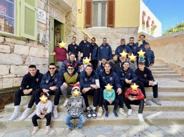 Σύρος: Οι παίκτες του Φοίνικα στη Στέγη Ανηλίκων