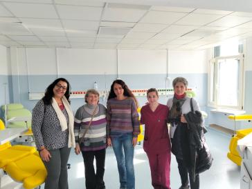 Επίσκεψη του Συλλόγου Καρκινοπαθών Μυκόνου στο νοσοκομείο Σύρου