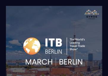 Η Σύρος συμμετέχει στη Διεθνή Έκθεση Τουρισμού ITB Berlin