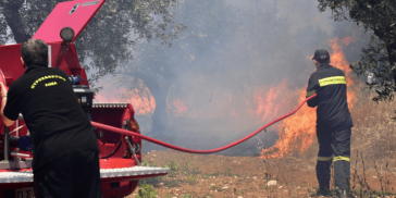 Η "Λαϊκή Συσπείρωση" για την αντιπυρική προστασία της Περιφέρειας Νοτίου Αιγαίου