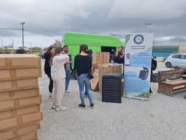 ΦΟΔΣΑ Ν. Αιγαίου: Διανομή κομποστοποιητών στη Σαντορίνη