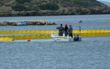 Αμοργός: Άσκηση αντιμετώπισης περιστατικού θαλάσσιας ρύπανσης στο λιμάνι των Καταπόλων