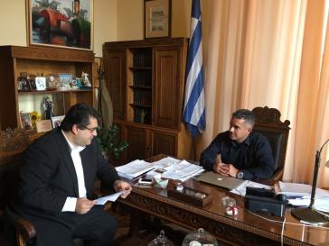 Συνεργασία Χ. Κόκκινου με αυτοδιοικητικά στελέχη 