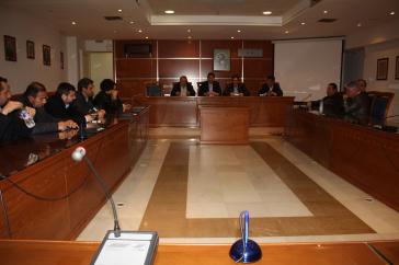 Συνάντηση Μανόλη Μαργαρίτη και Λευτέρη Αυγενάκη