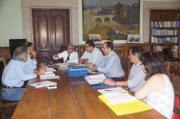 Συνάντηση Χατζημάρκου και Κόκκινου με διευθυντές των Τεχνικών Υπηρεσιών