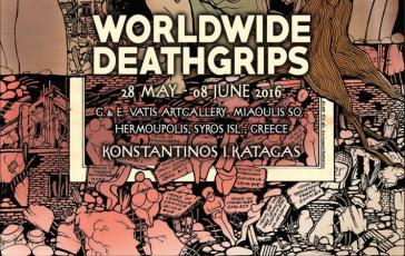 Παρουσίαση της ενότητας σχεδίων “human deathgrips worldwide” της δράσης Rest[art]