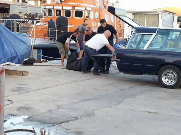 Εντοπισμός και μεταφορά πτώματος από τη Σέριφο στη Σύρο 