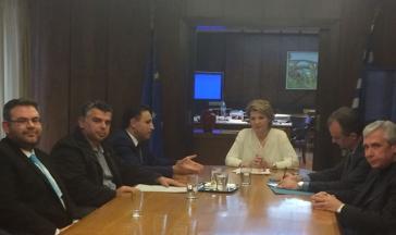 Στην Υπ. Διοικητικής Ανασυγκρότησης ο Περιφερειακός Συμπαραστάτης Ν.Αιγαίου