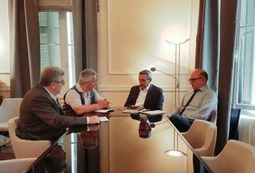 Συνάντηση εργασίας με τον Γραμμ. Αποκεντρωμένης Διοίκησης Αιγαίου