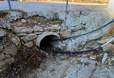 Εκτενείς εργασίες καθαρισμού σε ρέμα του Επισκοπείου Σύρου