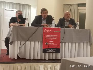 Περιοδεία στη Σύρο του βουλευτή του ΣΥΡΙΖΑ-ΠΣ Ανδρέα Ξανθού