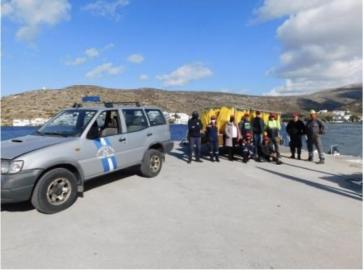 Ετήσια Εκπαίδευση της Ομάδας Αντιρρύπανσης του Δημοτικού Λιμενικού Ταμείου Αμοργού