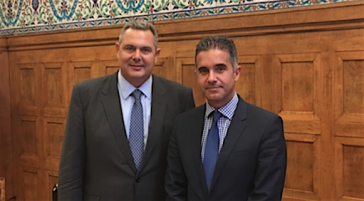 Συνάντηση Καμμένου - Μαραγκού 