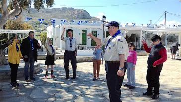 Γνωριμία με τους αδελφούς προσκόπους