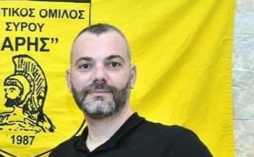 «Φρένο» στις φήμες περί αποχώρησης Λαζαρίνου έβαλε η διοίκηση του Άρη Σύρου 