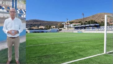 "Υλοποιήθηκε η υπόσχεση για τη δημιουργία ενός γηπέδου υψηλών προδιαγραφών"