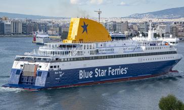 Τροποποίηση δρομολογίου του "Blue Star Myconos"