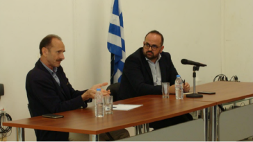  Σύσκεψη εργασίας του Γ.Γ. Νησιωτικής Πολιτικής με το Επιμελητήριο Κυκλάδων και παραγωγικούς φορείς στη Νάξο