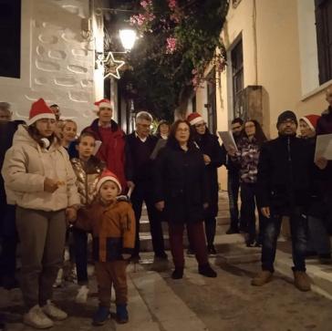 Κάλαντα από τον Σύλλογο Πελοποννησίωνν Σύρου