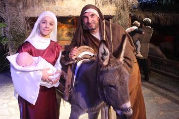 Αναπαράσταση της φάτνης στο Μάννα