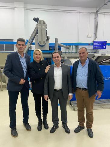 Η Κατερίνα Μονογυιού υποδέχτηκε τον Υπουργό Αγροτικής Ανάπτυξης και Τροφίμων κ. Γιώργο Γεωργαντά στη Νάξο