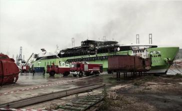 Ανακοίνωση της "Hellenic Seaways" για την φωτιά στο Highspeed 5