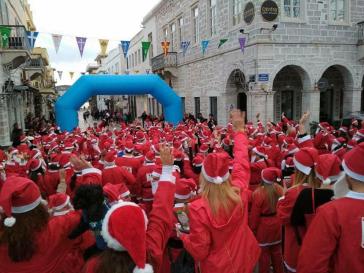 Santa Run για καλό σκοπό