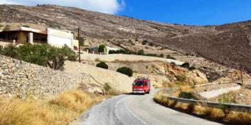 Σύρος: Φωτιά στον ΧΥΤΑ