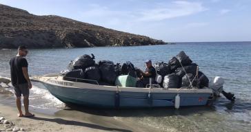 Σύρος: Εθελοντική βοήθεια από τον ΟΦΤΣ ΣΥΡΟΥ προς την ΚΟΙΝΣΕΠ Απάνω Μεριά