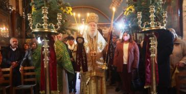 Η ιερά μνήμη του Αγίου Ελευθερίου στη Σύρο