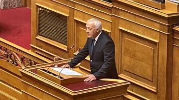 Ερώτηση στη Βουλή του Μάρκου Καφούρου για τις πτητικές βάσεις και τις αεροδιακομιδές στις Κυκλάδες.