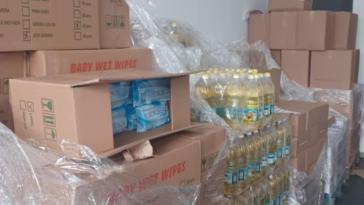 Τήνος: Διανομή τροφίμων από το Κοινωνικό Παντοπωλείο