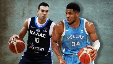 Με Γιάννη, Ντόρσεϊ και Σλούκα η Εθνική στο Ευρωμπάσκετ