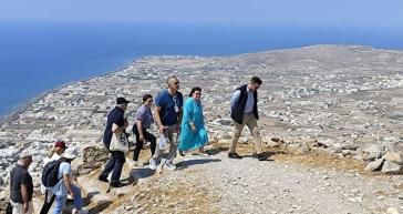 Αυτοψίες στους αρχαιολογικούς χώρους της Αρχαίας Θήρας και του Ακρωτηρίου