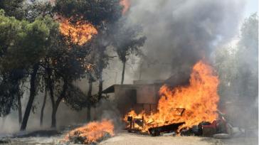 Πολιτική Προστασία: Πολύ υψηλός κίνδυνος πυρκαγιάς την Πέμπτη στις Κυκλάδες