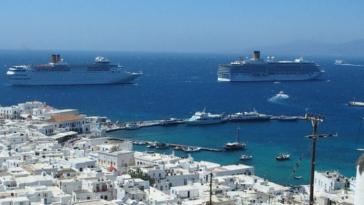 Η Μύκονος υποδέχτηκε φέτος 1,5 εκατ. επιβάτες κρουαζιέρας