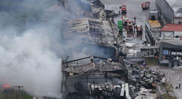 Φονική έκρηξη στα Τρίκαλα: Εντοπίστηκε και πέμπτη σορός από τη φωτιά στο εργοστάσιο “Βιολάντα”