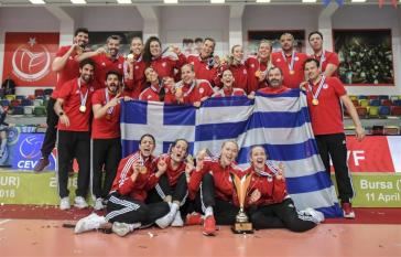 Στην κορυφή της Ευρώπης τα κορίτσια του Ολυμπιακού 