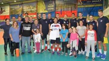 Η Στέγη Ανηλίκων στην προπόνηση του «Πειρατικού» 