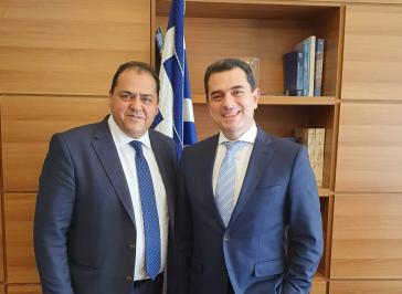 Συνάντηση Δημάρχου Αμοργού με Υφυπουργό Αγροτικής Ανάπτυξης & Τροφίμων