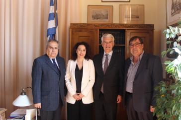 Συνάντηση Δημοτικής Αρχής Σύρου με τον Πρέσβη Γερμανίας 