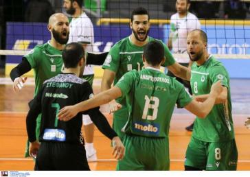 Δύσκολη νίκη του Παναθηναϊκού 3-2 τον Μίλωνα 