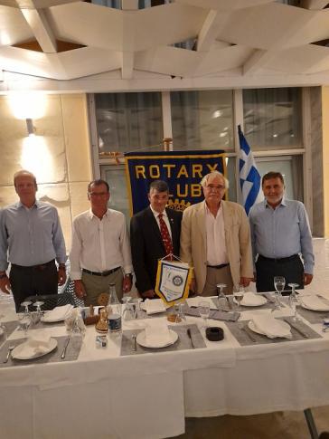 Αλλαγή Ηγεσίας του Ροταριανού Ομίλου  Ερμούπολης 