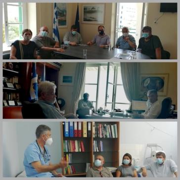 Περιοδεία Ανδρέα Ξανθού και Νίκου Συρμαλένιου σε Πάρο και Νάξο