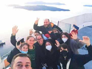 Πέρασαν από την Σαντορίνη οι κορασίδες του Α.Ο. Πάρου 