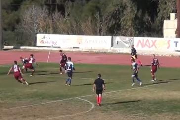 Πέρασε από τη Νάξο (1-3) η Ελλάς Σύρου 