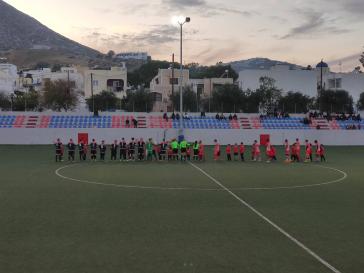 Ανεβάζει στροφές στο δεύτερο γύρο η ομάδα της Σαντορίνης 