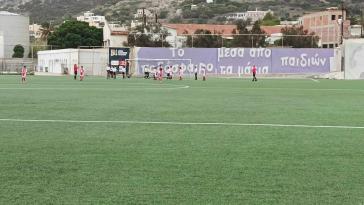 Η Κ12 του Αίαντα επικράτησε με 1-3 των Κανονιέρηδων 