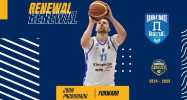 Στον Πανναξιακό και τη νέα σεζόν ο Γιάννης Προδρόμου 